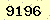 請輸入此驗證碼 : 9196