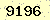 請輸入此驗證碼 : 9196