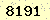 請輸入此驗證碼 : 8191
