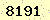 請輸入此驗證碼 : 8191
