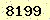 請輸入此驗證碼 : 8199