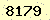 請輸入此驗證碼 : 8179