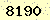 請輸入此驗證碼 : 8190