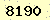 請輸入此驗證碼 : 8190