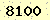 請輸入此驗證碼 : 8100