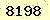 請輸入此驗證碼 : 8198