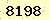 請輸入此驗證碼 : 8198