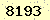 請輸入此驗證碼 : 8193