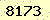 請輸入此驗證碼 : 8173