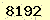 請輸入此驗證碼 : 8192