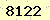 請輸入此驗證碼 : 8122
