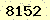 請輸入此驗證碼 : 8152