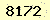 請輸入此驗證碼 : 8172
