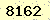 請輸入此驗證碼 : 8162