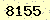 請輸入此驗證碼 : 8155