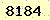 請輸入此驗證碼 : 8184