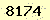 請輸入此驗證碼 : 8174