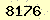 請輸入此驗證碼 : 8176