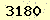 請輸入此驗證碼 : 3180