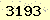 請輸入此驗證碼 : 3193
