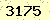 請輸入此驗證碼 : 3175