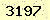 請輸入此驗證碼 : 3197