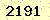 請輸入此驗證碼 : 2191