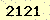 請輸入此驗證碼 : 2121