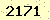 請輸入此驗證碼 : 2171