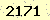 請輸入此驗證碼 : 2171