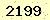 請輸入此驗證碼 : 2199