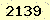 請輸入此驗證碼 : 2139