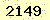 請輸入此驗證碼 : 2149