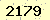 請輸入此驗證碼 : 2179