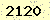 請輸入此驗證碼 : 2120