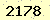 請輸入此驗證碼 : 2178