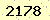 請輸入此驗證碼 : 2178