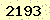 請輸入此驗證碼 : 2193
