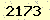 請輸入此驗證碼 : 2173