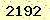 請輸入此驗證碼 : 2192