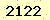 請輸入此驗證碼 : 2122