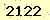 請輸入此驗證碼 : 2122