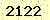 請輸入此驗證碼 : 2122