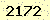 請輸入此驗證碼 : 2172