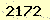請輸入此驗證碼 : 2172