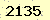 請輸入此驗證碼 : 2135