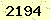 請輸入此驗證碼 : 2194