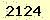 請輸入此驗證碼 : 2124
