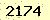 請輸入此驗證碼 : 2174