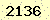 請輸入此驗證碼 : 2136